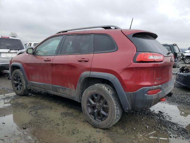 Image 2 of 2016 JEEP CHEROKEE TRAILHAWK 2016 with VIN 1C4PJMBS7GW170140