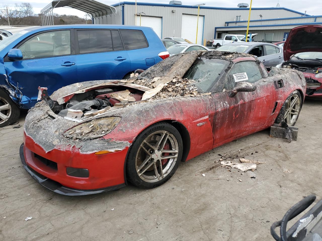 Изображение 1 2007 CHEVROLET CORVETTE Z06 2007 с VIN 1G1YY25E175105275