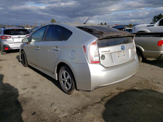 Image 2 of 2014 TOYOTA PRIUS  2014 with VIN JTDKN3DU3E1834614