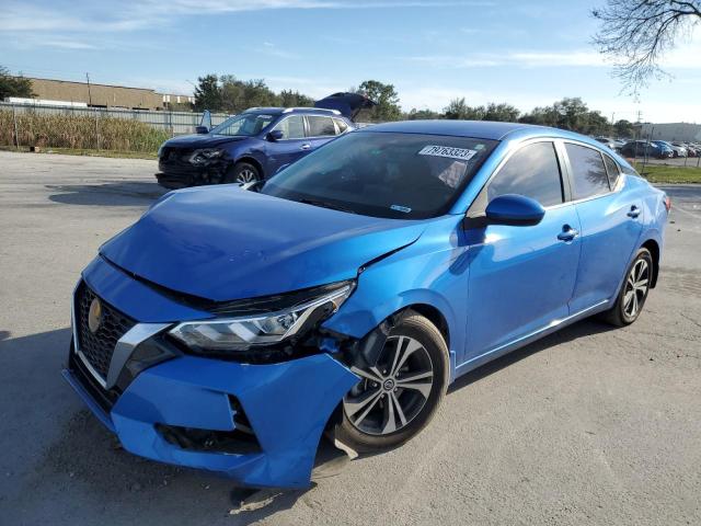 Изображение 1 2021 NISSAN SENTRA SV 2021 с VIN 3N1AB8CV1MY318289