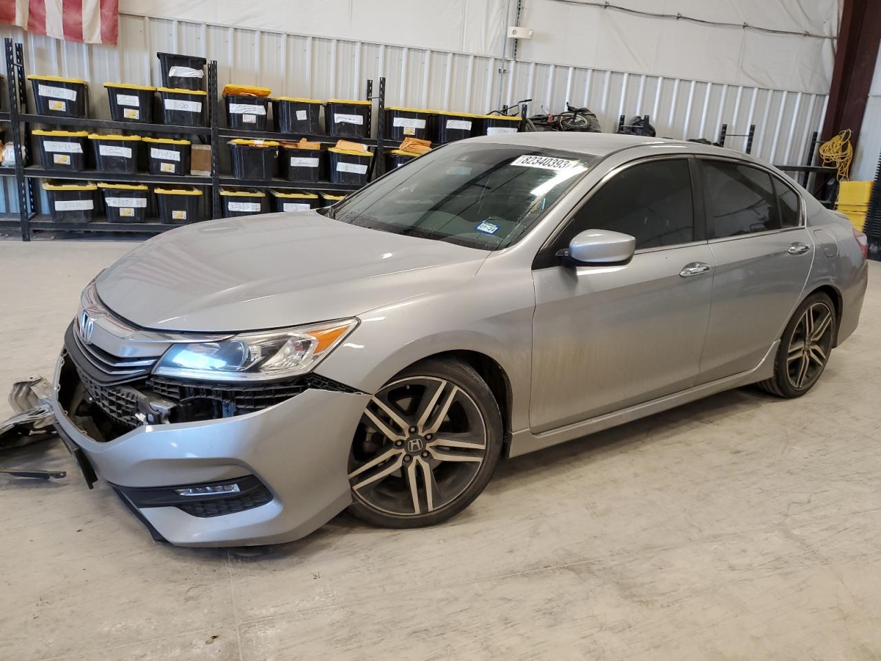 Image 2 of 2017 HONDA ACCORD SPORT 2017 with VIN 1HGCR2F68HA142176