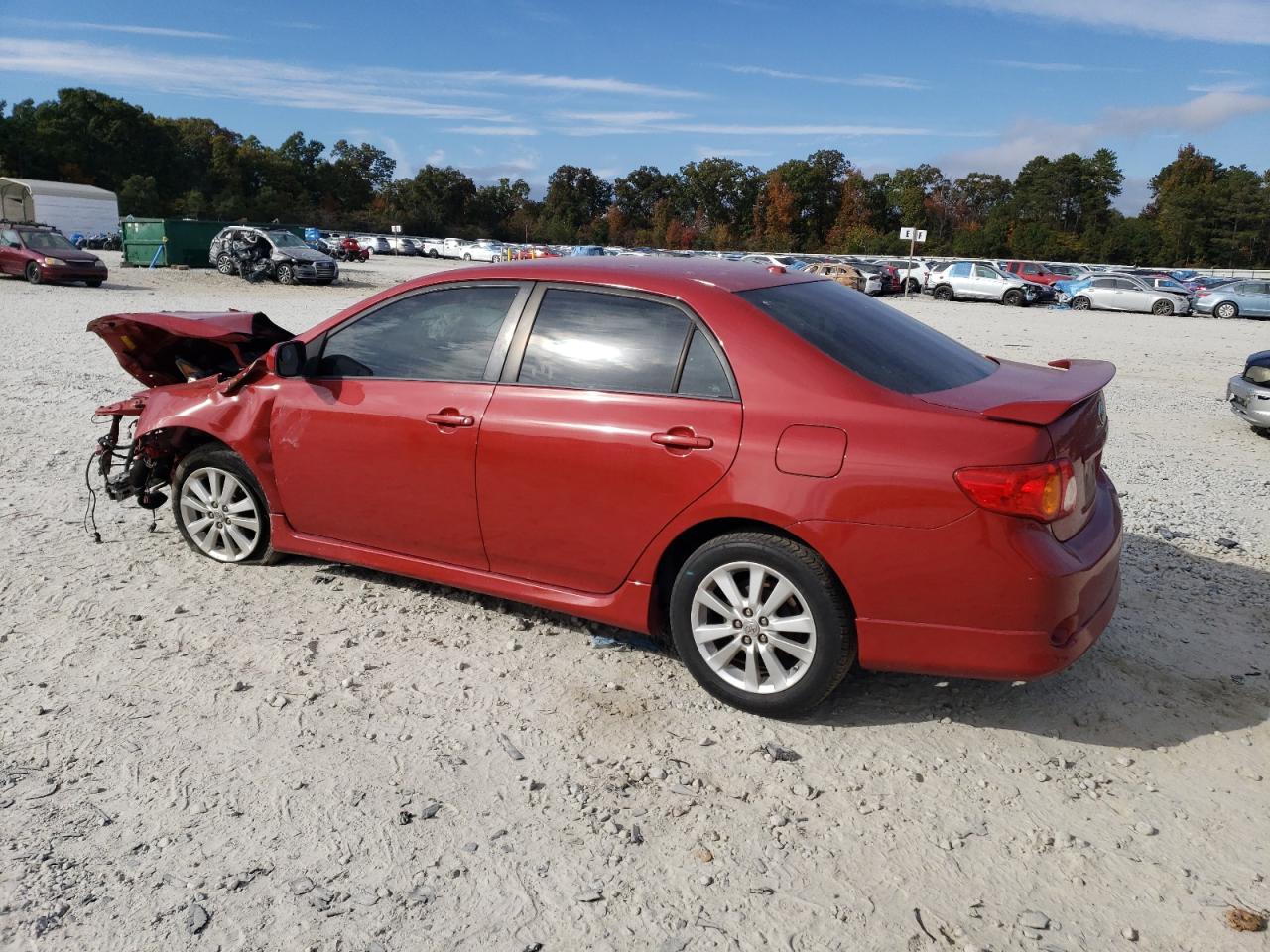 Image 2 of 2010 TOYOTA COROLLA BASE 2010 with VIN 2T1BU4EE7AC466296