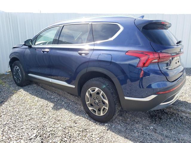 Image 2 of 2023 HYUNDAI SANTA FE BLUE 2023 with VIN 5NMS2DA1XPH007260