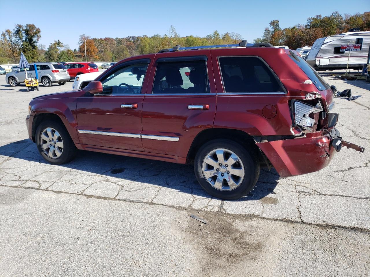 Obraz 2 z 2008 JEEP GRAND CHEROKEE OVERLAND 2008 z VIN 1J8HR68M68C100951