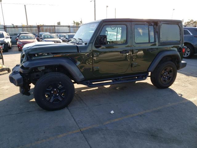 Image 1 of 2021 JEEP WRANGLER SPORT 2021 with VIN 1C4HJXDG4MW848949