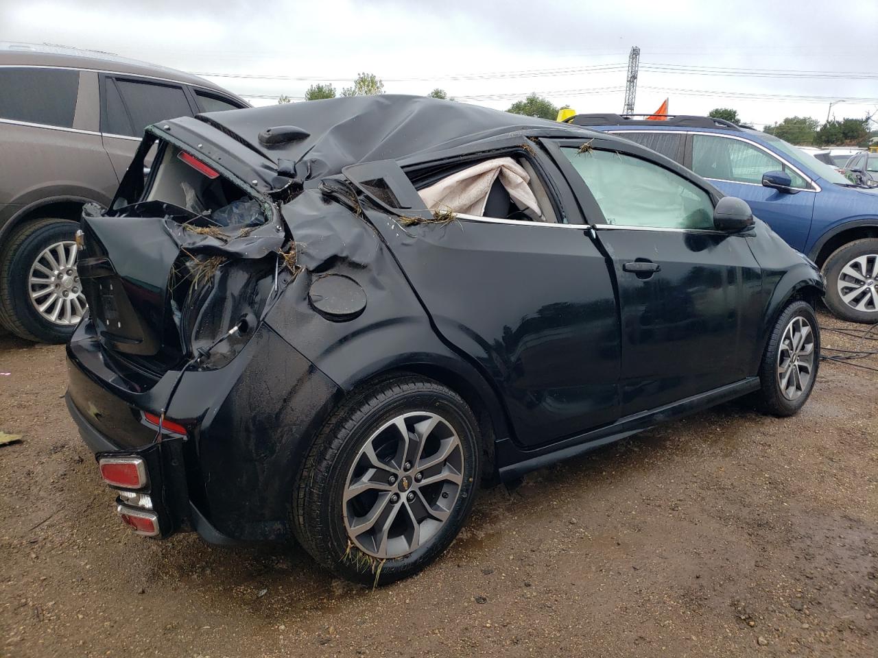 Image 3 of 2017 CHEVROLET SONIC LT 2017 with VIN 1G1JD6SH6H4176871