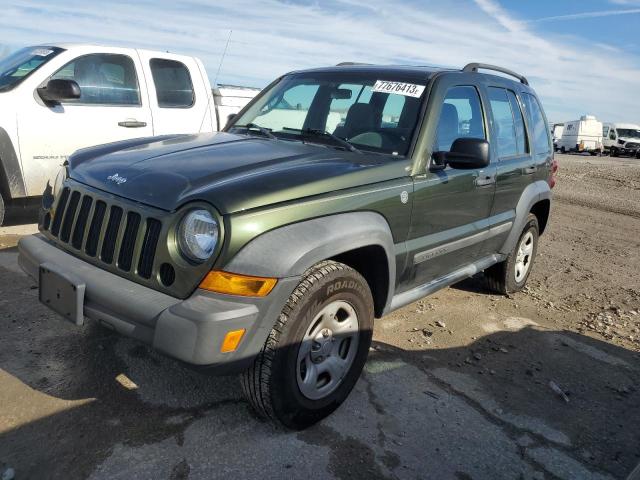 Image 1 of 2006 JEEP LIBERTY SPORT 2006 with VIN 1J4GL48K76W249690