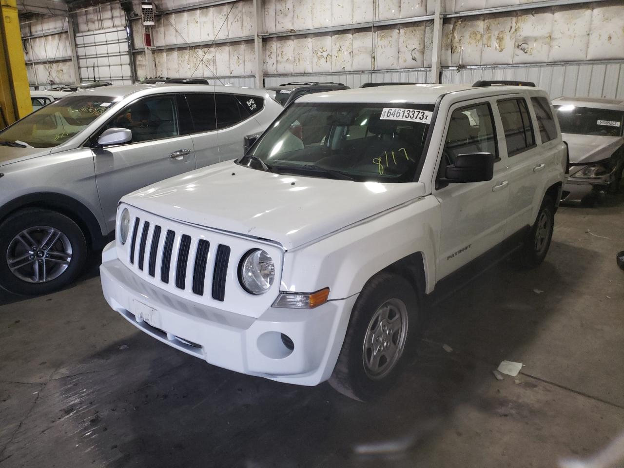Image 1 of 2017 JEEP PATRIOT SPORT 2017 with VIN 1C4NJPBA1HD119729
