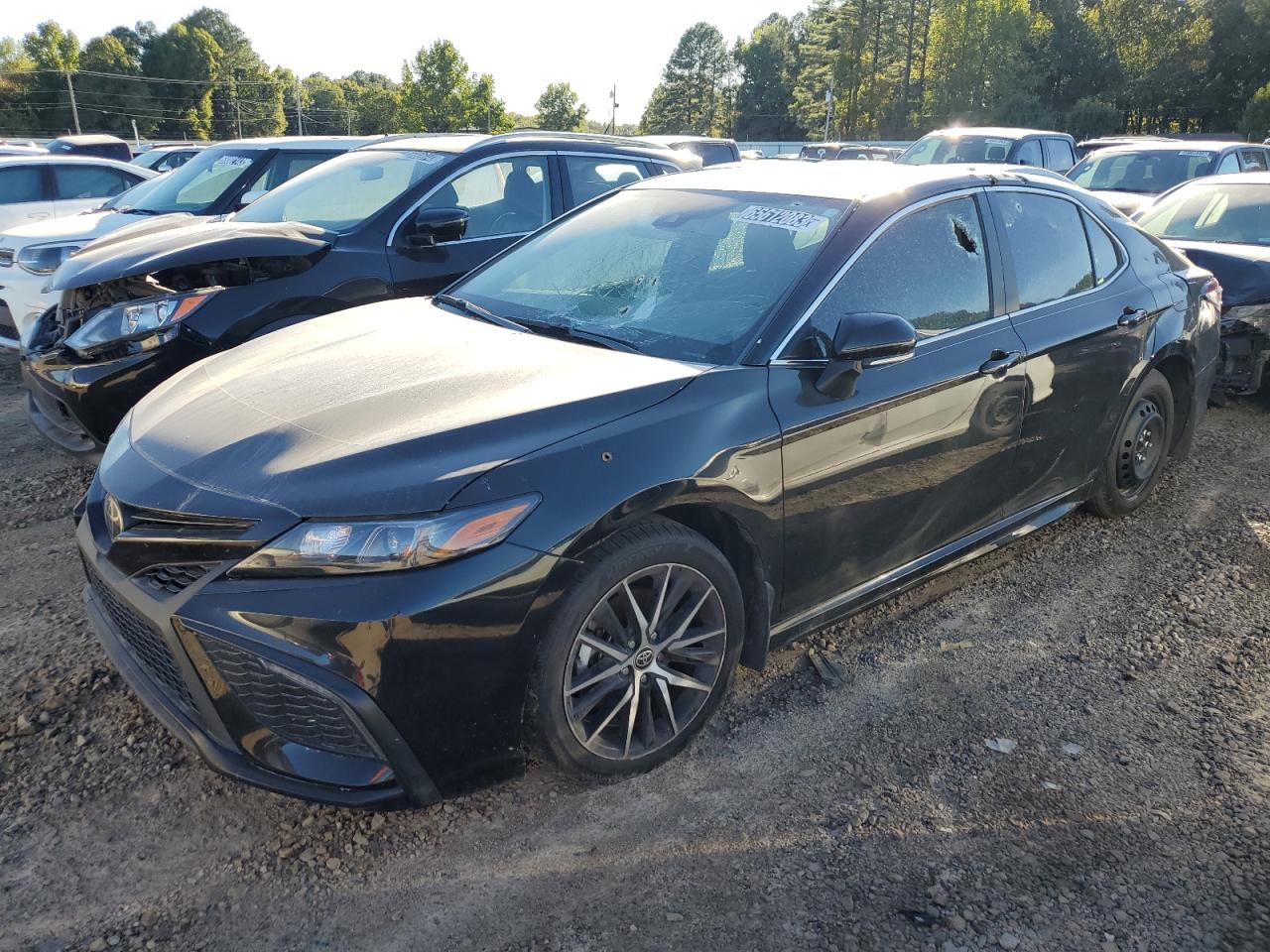 Image 1 of 2023 TOYOTA CAMRY SE NIGHT SHADE 2023 with VIN 4T1G11AK6PU784667