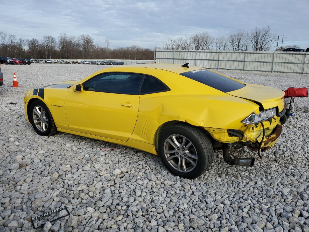 Image 2 of 2014 CHEVROLET CAMARO LS 2014 with VIN 2G1FE1E30E9172670