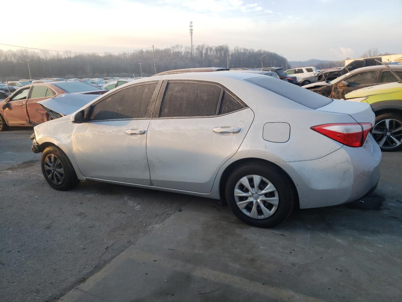 Image 2 of 2015 TOYOTA COROLLA L 2015 with VIN 2T1BURHE5FC244677