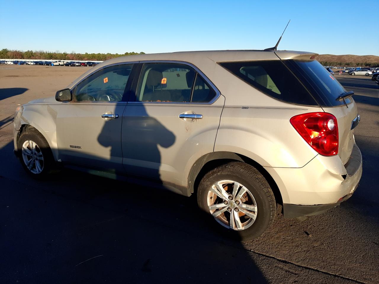 Image 2 of 2012 CHEVROLET EQUINOX LS 2012 with VIN 2GNFLCEKXC6114054
