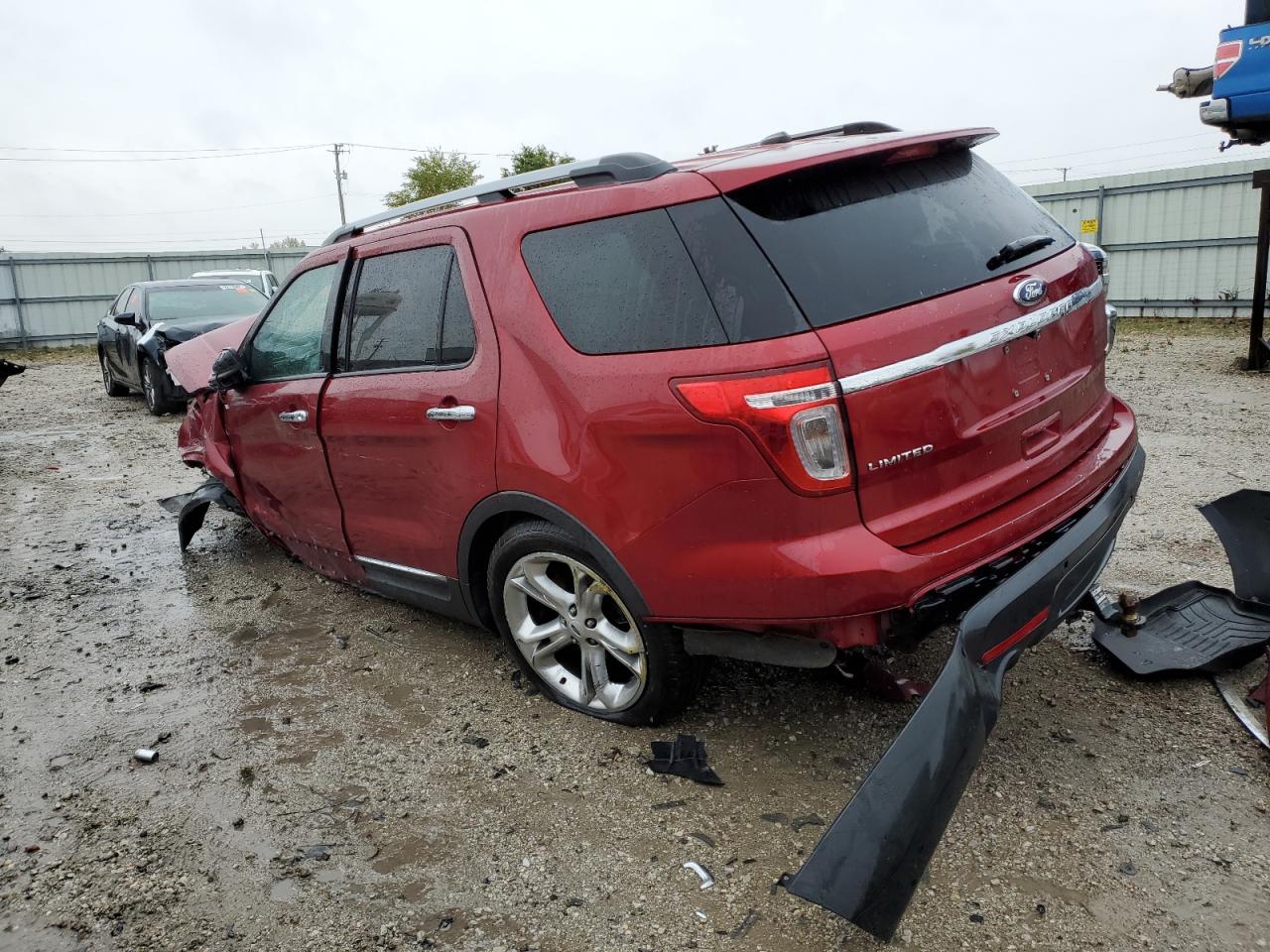 Изображение 2 2015 FORD EXPLORER LIMITED 2015 с VIN 1FM5K8F85FGA41439