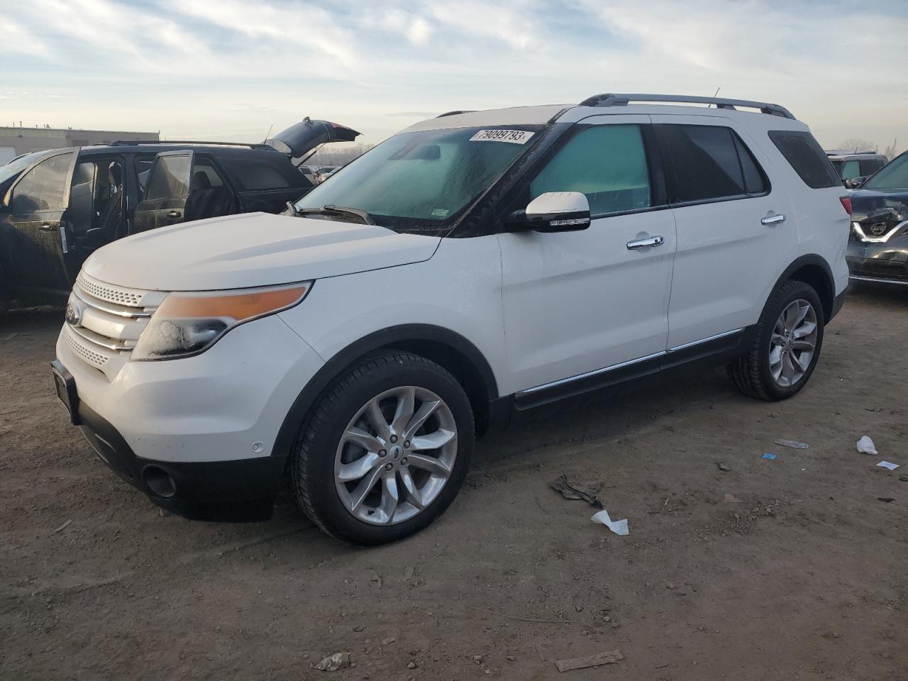 Image 1 of 2015 FORD EXPLORER LIMITED 2015 with VIN 1FM5K8F83FGB49591