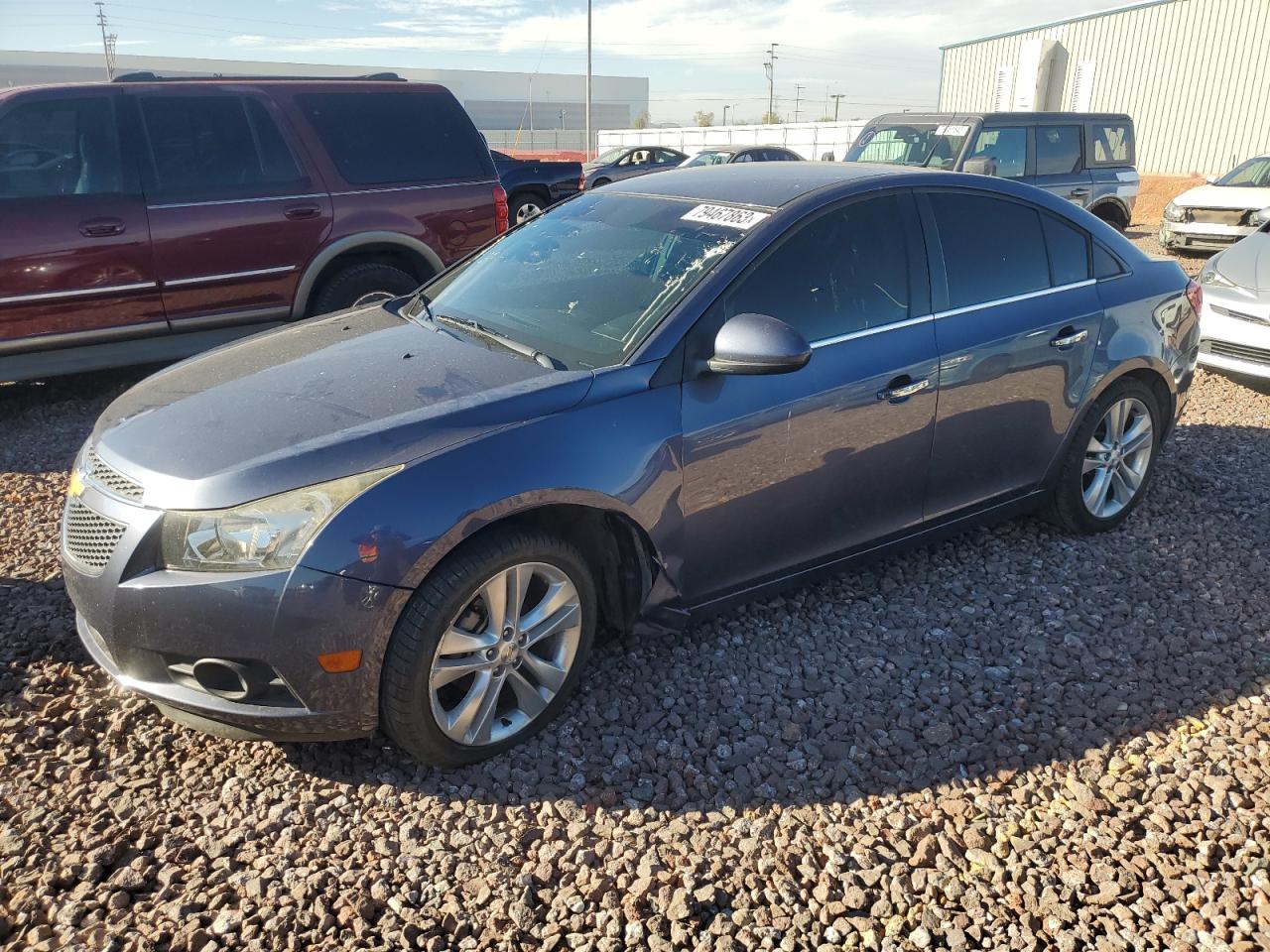 Image 1 of 2014 CHEVROLET CRUZE LTZ 2014 with VIN 1G1PG5SB7E7185550