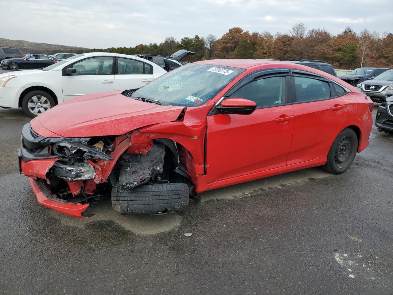 Изображение 1 2019 HONDA CIVIC LX 2019 с VIN 2HGFC2F60KH507019