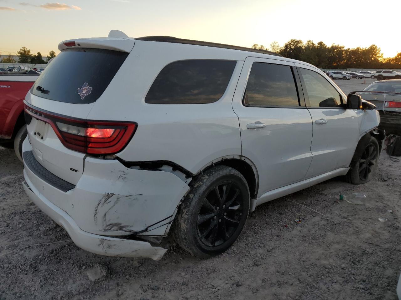 Image 3 of 2018 DODGE DURANGO GT 2018 with VIN 1C4RDHDG8JC100607