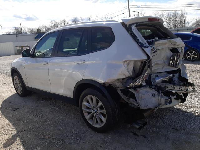 Image 2 of 2016 BMW X3 XDRIVE28I 2016 with VIN 5UXWX9C58G0D86387