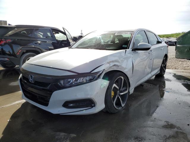Image 1 of 2018 HONDA ACCORD SPORT 2018 with VIN 1HGCV1F35JA215831