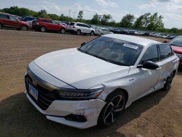 Image 2 of 2022 HONDA ACCORD HYBRID SPORT 2022 with VIN 1HGCV3F27NA010584