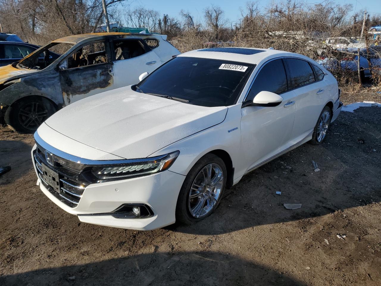 Obraz 1 z 2021 HONDA ACCORD TOURING HYBRID 2021 z VIN 1HGCV3F95MA018646