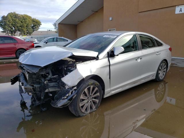 Image 1 of 2017 HYUNDAI SONATA SPORT 2017 with VIN 5NPE34AF3HH524121