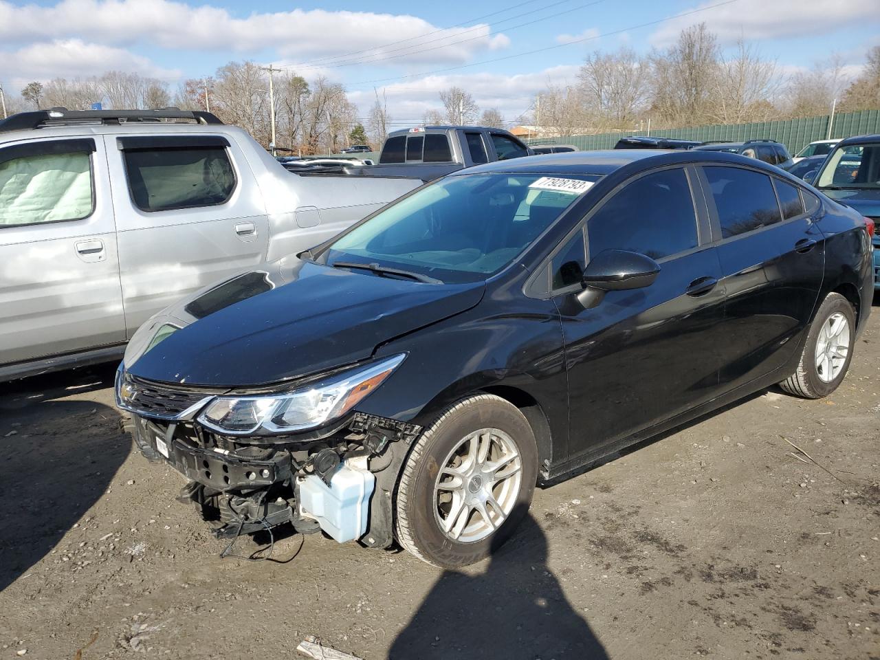 Image 1 of 2016 CHEVROLET CRUZE LS 2016 with VIN 1G1BC5SM1G7261404