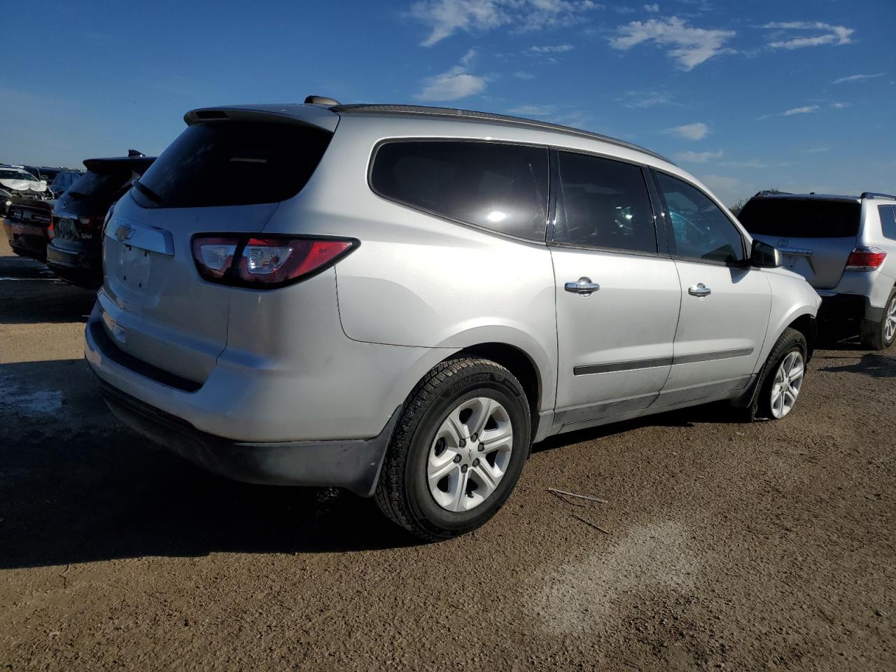 Image 3 of 2017 CHEVROLET TRAVERSE LS 2017 with VIN 1GNKRFED9HJ324610