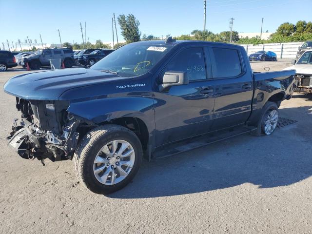 Obraz 1 z 2021 CHEVROLET SILVERADO C1500 CUSTOM 2021 z VIN 1GCPWBEK5MZ187529