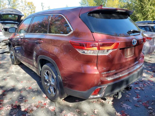 Image 2 of 2017 TOYOTA HIGHLANDER HYBRID LIMITED 2017 with VIN 5TDDGRFHXHS025043