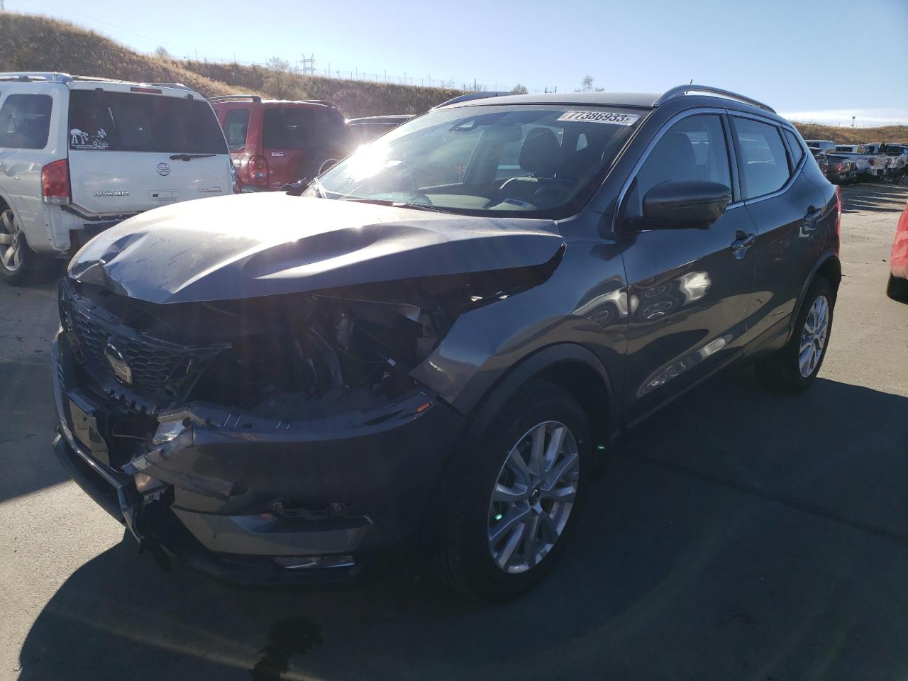 Image 1 of 2021 NISSAN ROGUE SPORT SV 2021 with VIN JN1BJ1BV3MW567135