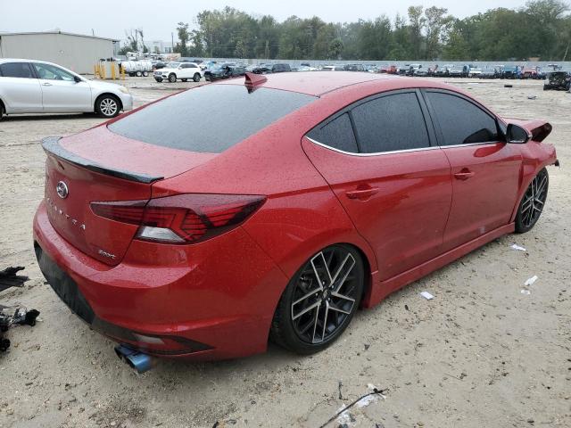 Image 3 of 2020 HYUNDAI ELANTRA SPORT 2020 with VIN KMHD04LB8LU100300