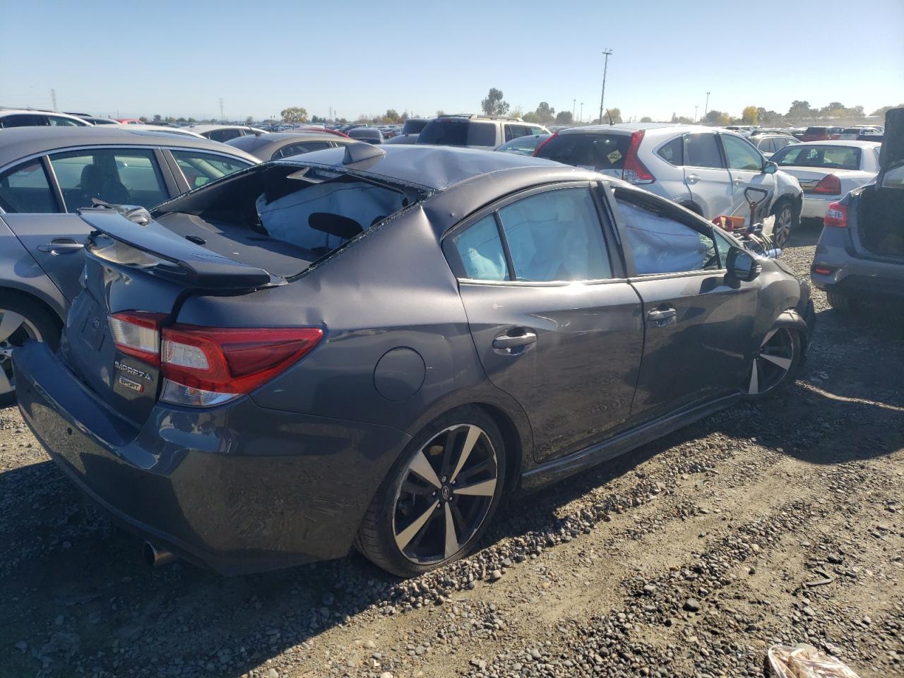Image 3 of 2019 SUBARU IMPREZA SPORT 2019 with VIN 4S3GKAM68K3624546