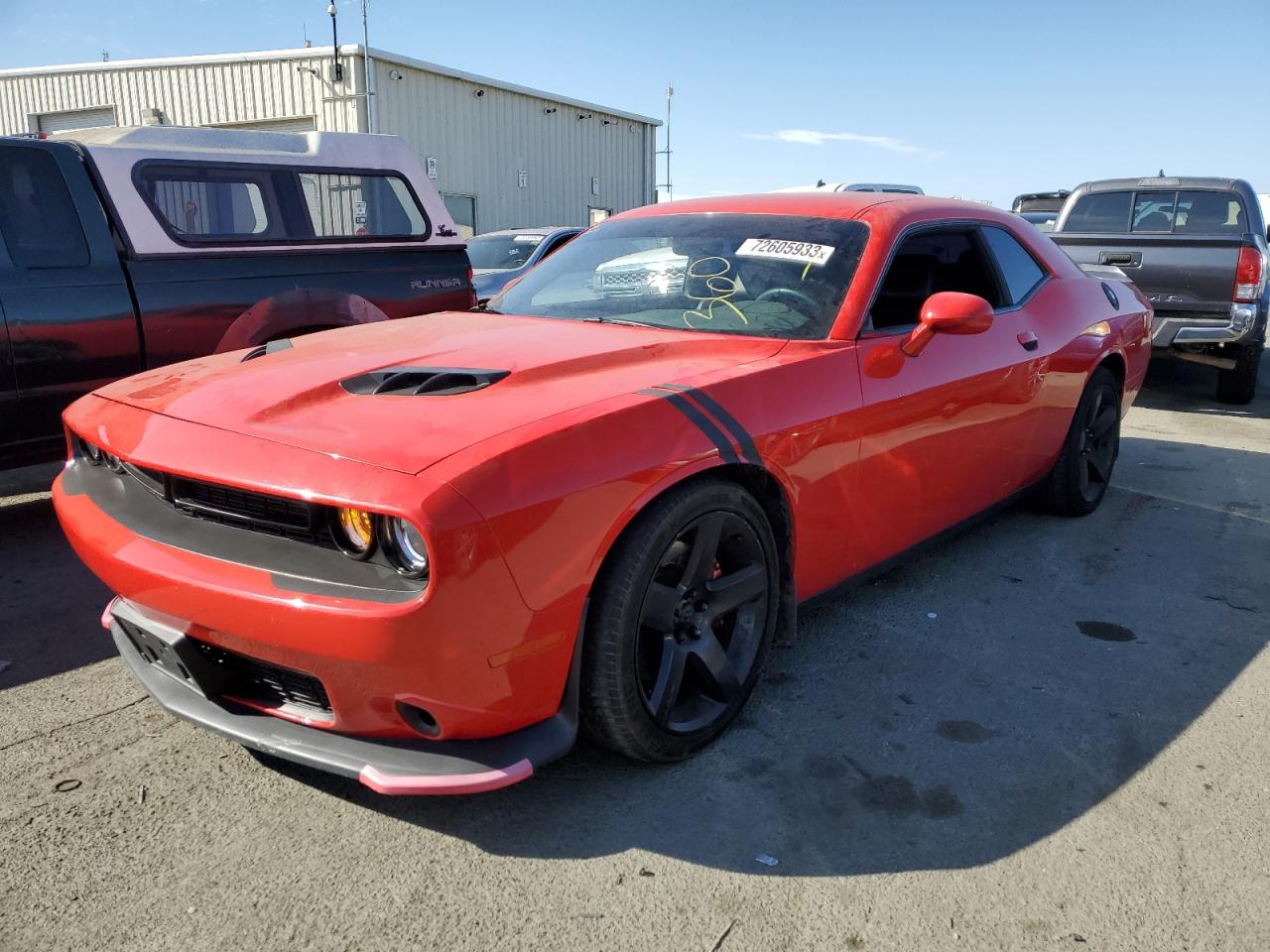 Image 1 of 2015 DODGE CHALLENGER R/T SCAT PACK 2015 with VIN 2C3CDZFJ1FH797695
