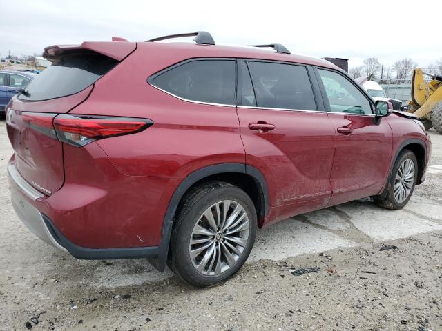 Image 3 of 2021 TOYOTA HIGHLANDER PLATINUM 2021 with VIN 5TDFZRBH0MS080264