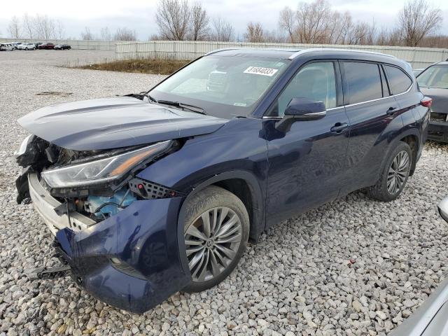 Obraz 1 z 2021 TOYOTA HIGHLANDER PLATINUM 2021 z VIN 5TDFZRBH5MS131158