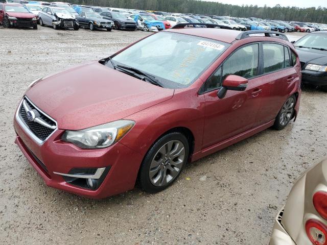 Image 1 of 2015 SUBARU IMPREZA SPORT 2015 with VIN JF1GPAT68F8216839