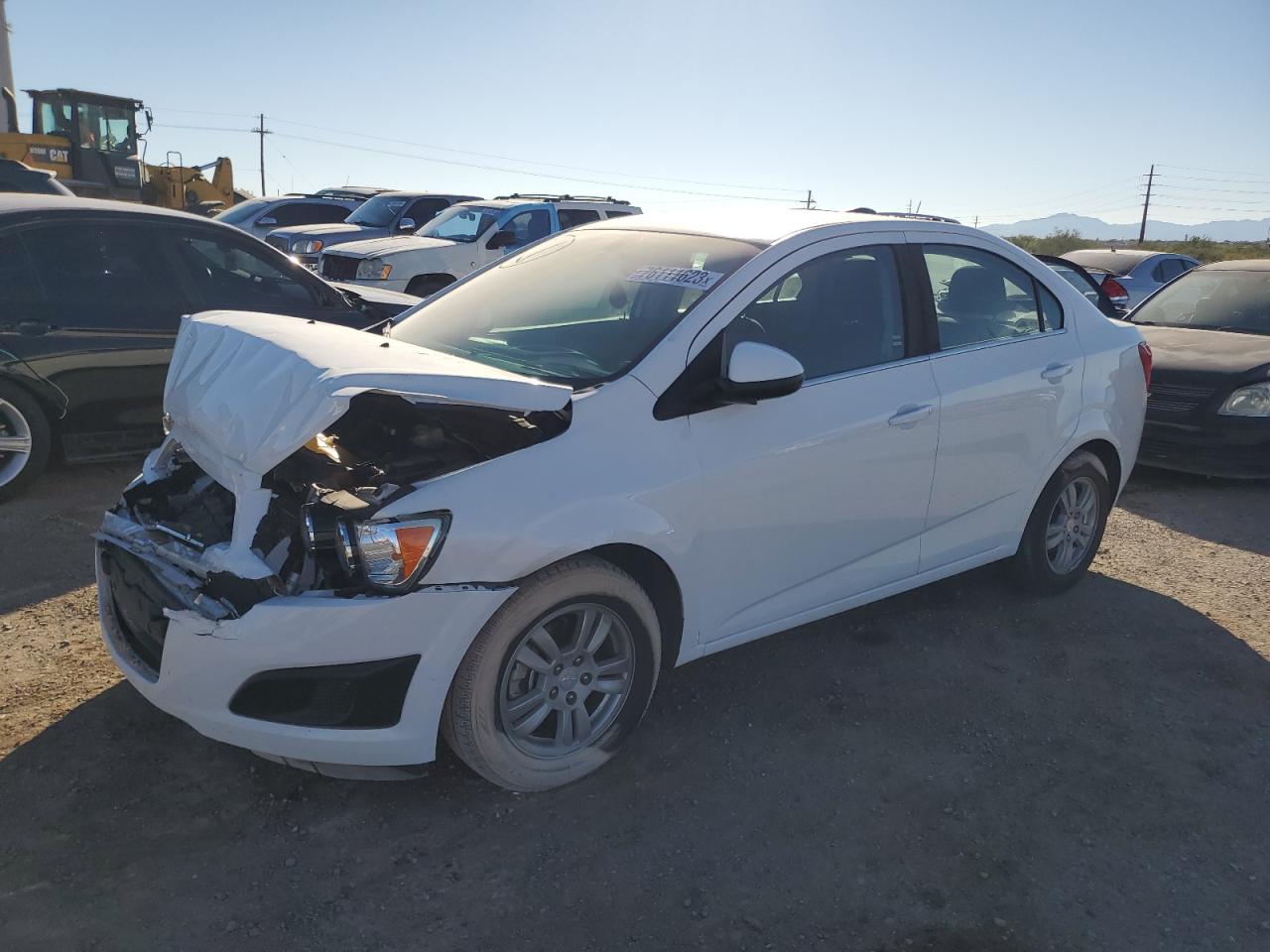 Image 1 of 2016 CHEVROLET SONIC LT 2016 with VIN 1G1JC5SH8G4102167