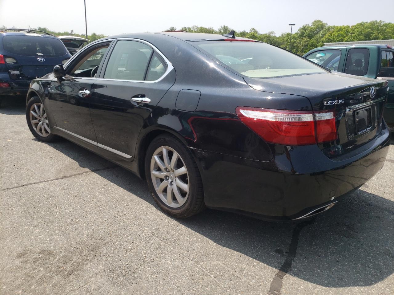 Image 2 of 2009 LEXUS LS 460 2009 with VIN JTHCL46F295000734