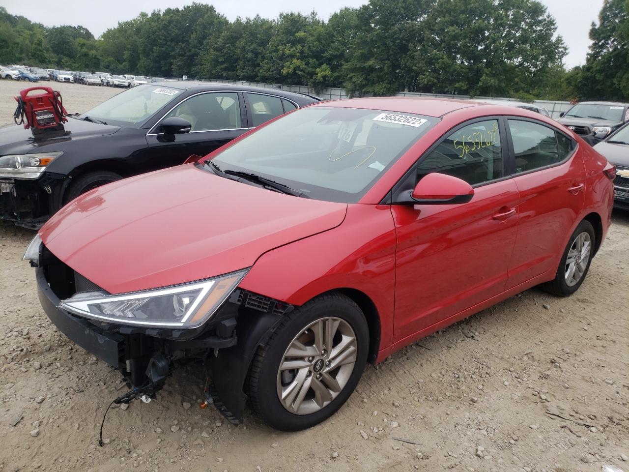 Image 2 of 2020 HYUNDAI ELANTRA SEL 2020 with VIN 5NPD84LF8LH625707