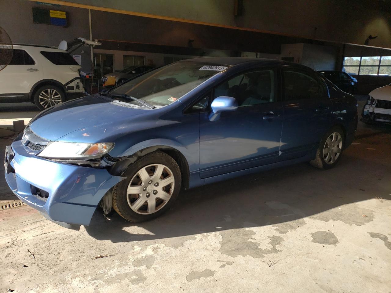 Image 1 of 2010 HONDA CIVIC LX 2010 with VIN 2HGFA1F54AH578732