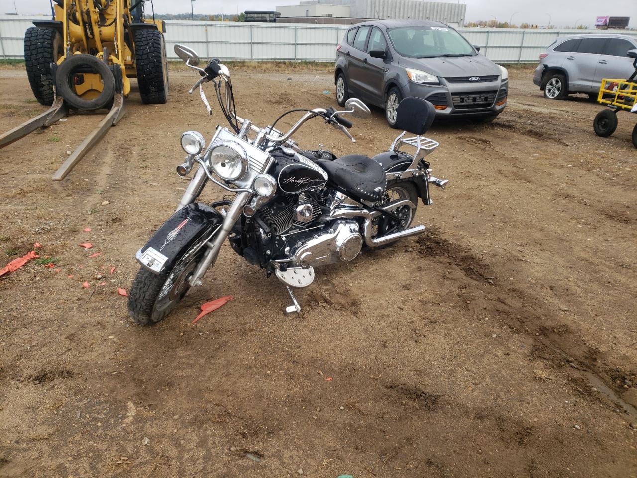 Obraz 2 z 2014 HARLEY-DAVIDSON FLSTC HERITAGE SOFTAIL CLASSIC 2014 z VIN 1HD1BWV19EB032300