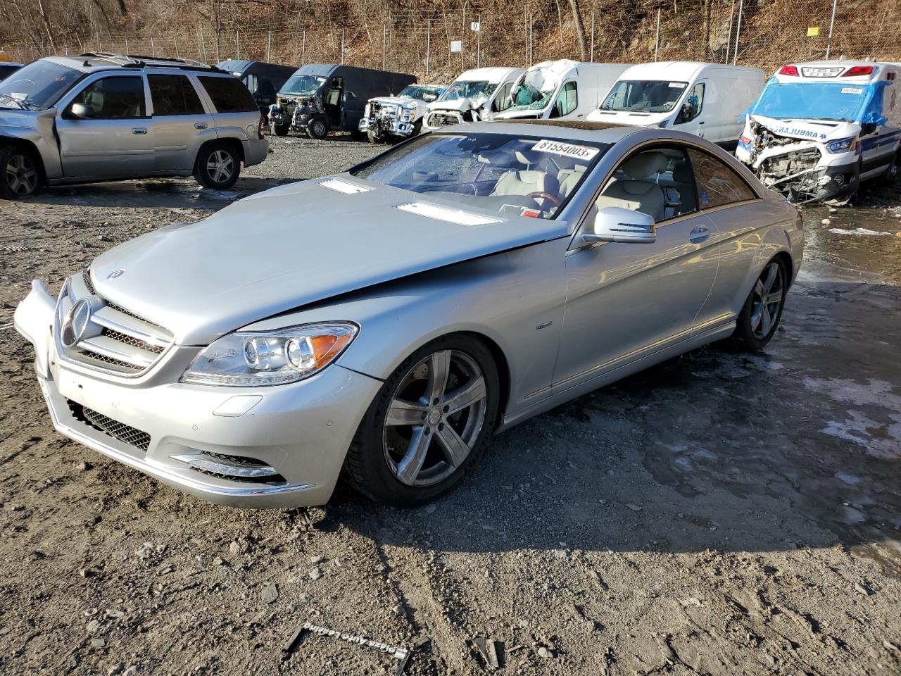 Image 1 of 2012 MERCEDES-BENZ CL 550 4MATIC 2012 with VIN WDDEJ9EB1CA028606