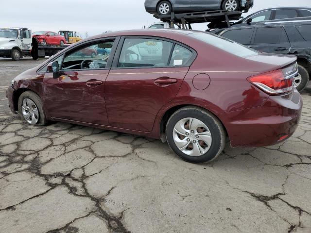 Image 2 of 2014 HONDA CIVIC LX 2014 with VIN 19XFB2F5XEE201244