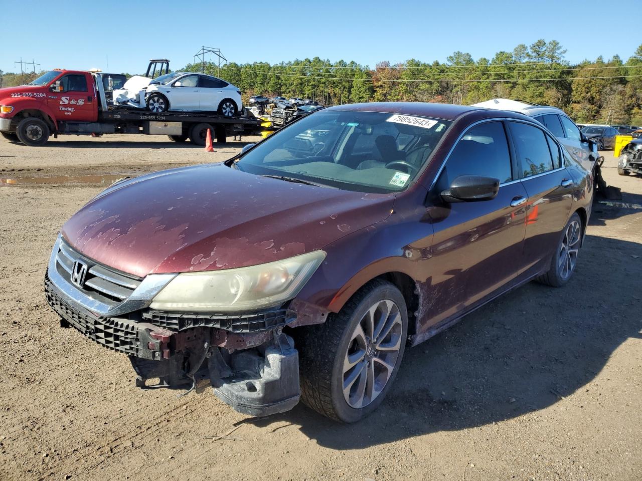 Изображение 1 2013 HONDA ACCORD SPORT 2013 с VIN 1HGCR2F52DA210490