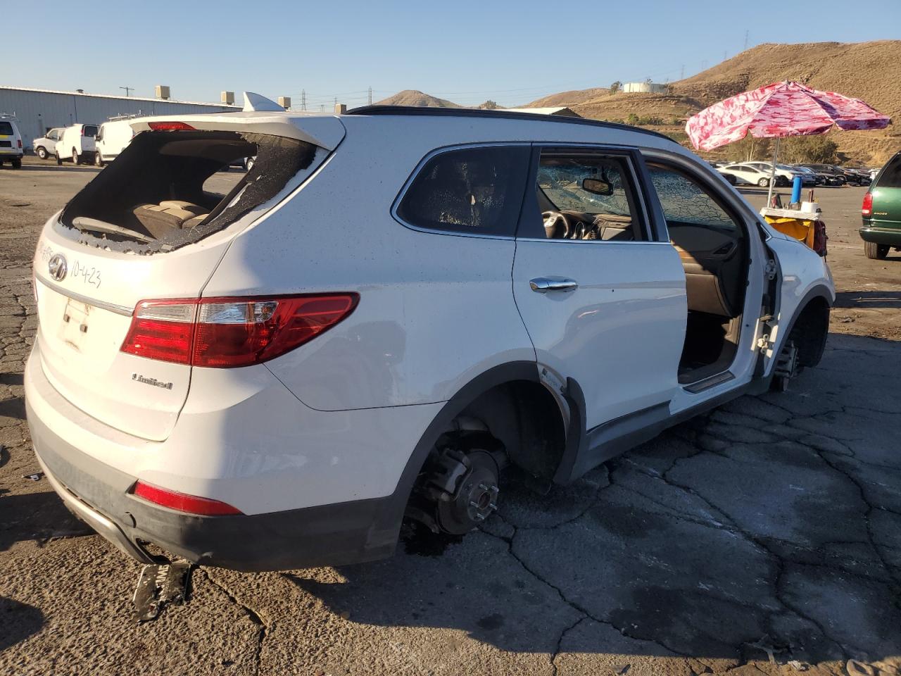 Obraz 3 z 2013 HYUNDAI SANTA FE LIMITED 2013 z VIN KM8SR4HF5DU032015