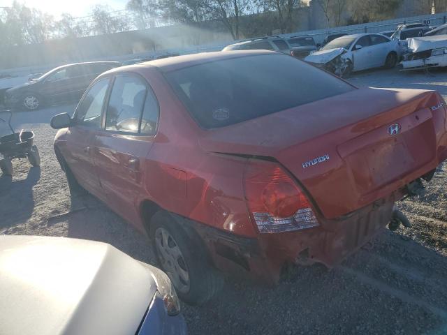 Image 2 of 2004 HYUNDAI ELANTRA GLS 2004 with VIN KMHDN46D44U831161
