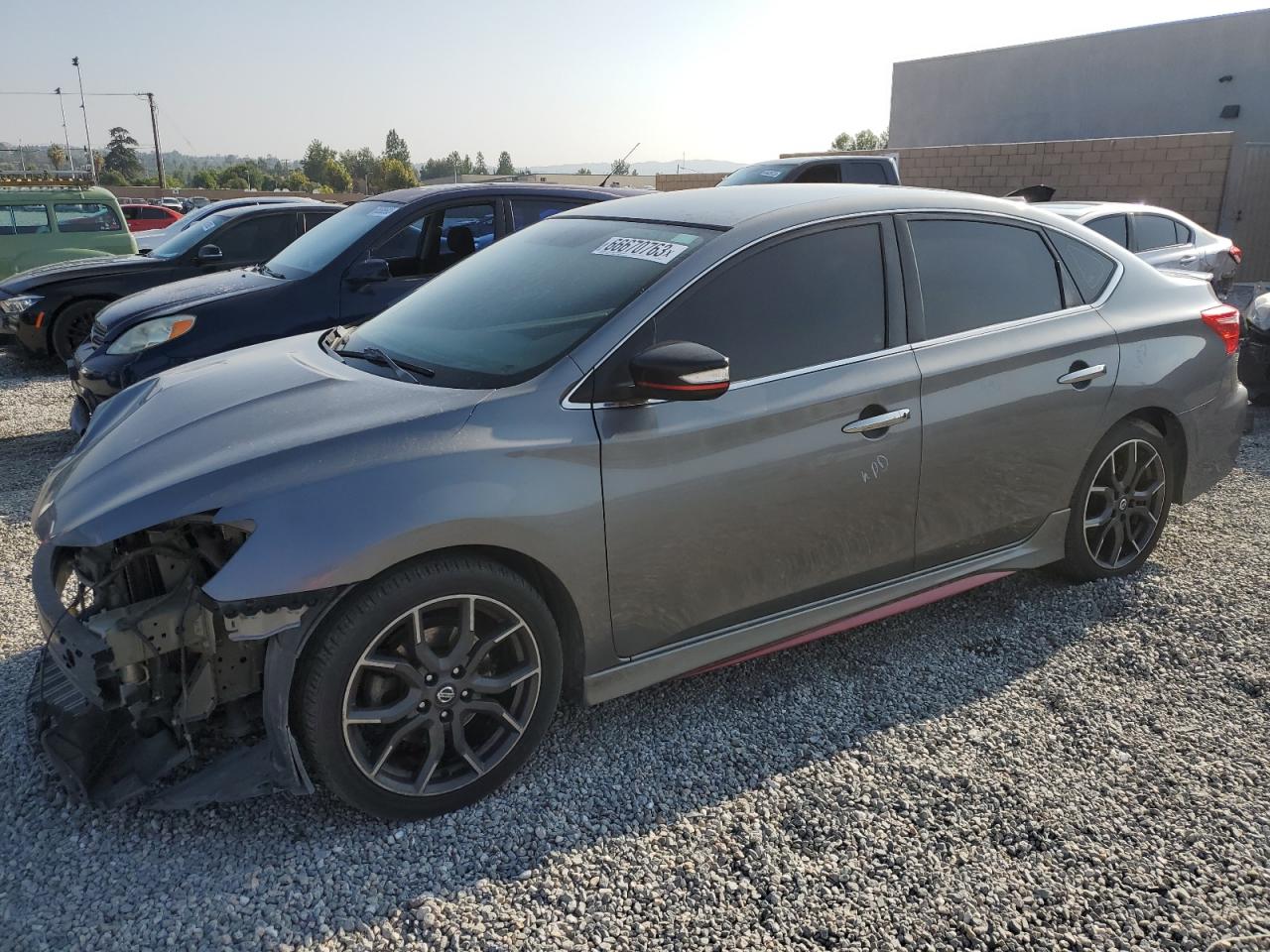Image 1 of 2017 NISSAN SENTRA SR TURBO 2017 with VIN 3N1CB7AP3HY352487