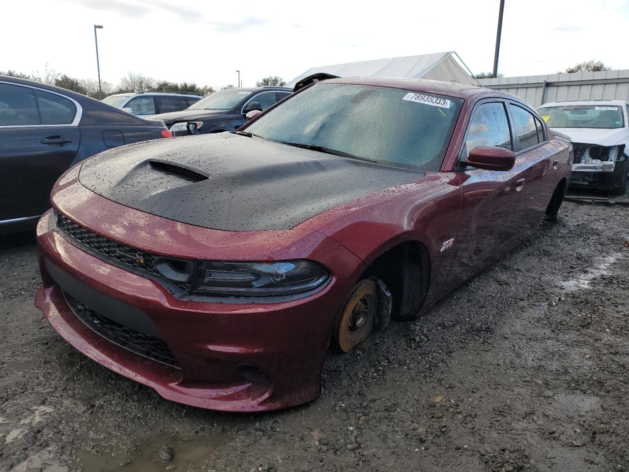 Изображение 1 2021 DODGE CHARGER SCAT PACK 2021 с VIN 2C3CDXGJ3MH630139
