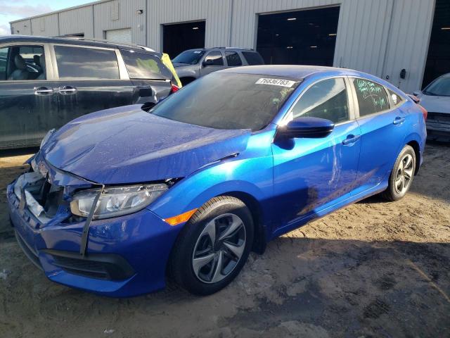 Image 1 of 2017 HONDA CIVIC LX 2017 with VIN 19XFC2F57HE007496